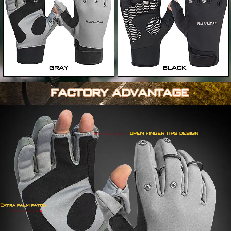 waterproof cold weather fishing gloves