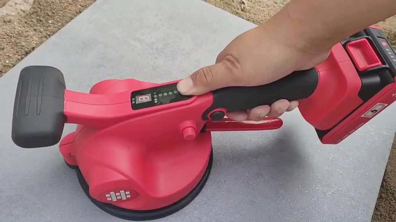 Shijing 9392 Vibrating Machine Tiles Vibrator Large Floor Tile Leveling  Machine Electric Vibrator Tiling Adsorption Lock