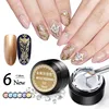 Hot Selling Silver Gold Mirror Metal Effect Nail Lining Painting UV Gel Polish 8 ML