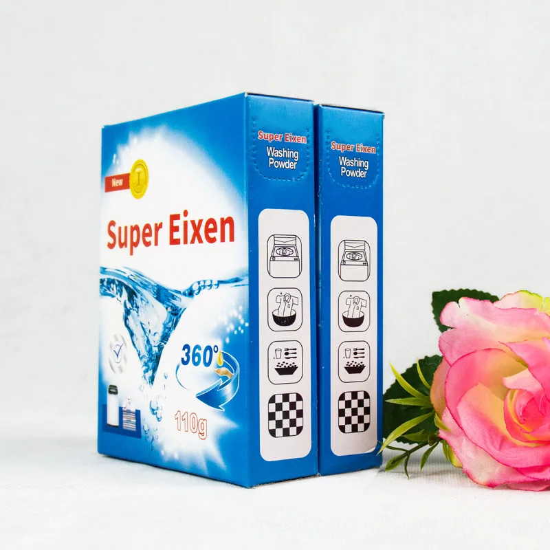 2.5kg Oem Laundry Detergent Soap Paper Box Washing Powder Manufacturer