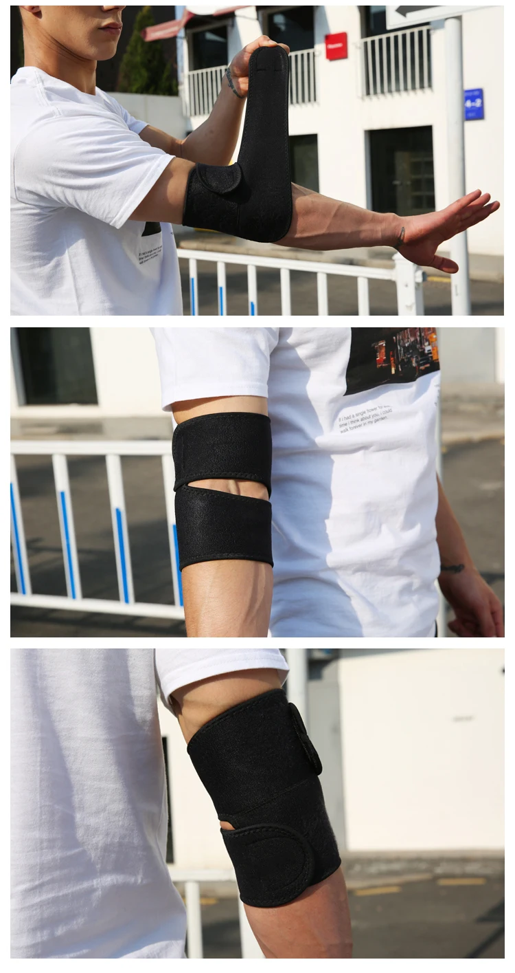 Adjustable Compression Custom Cricket Elbow Sleeve Neoprene Brace