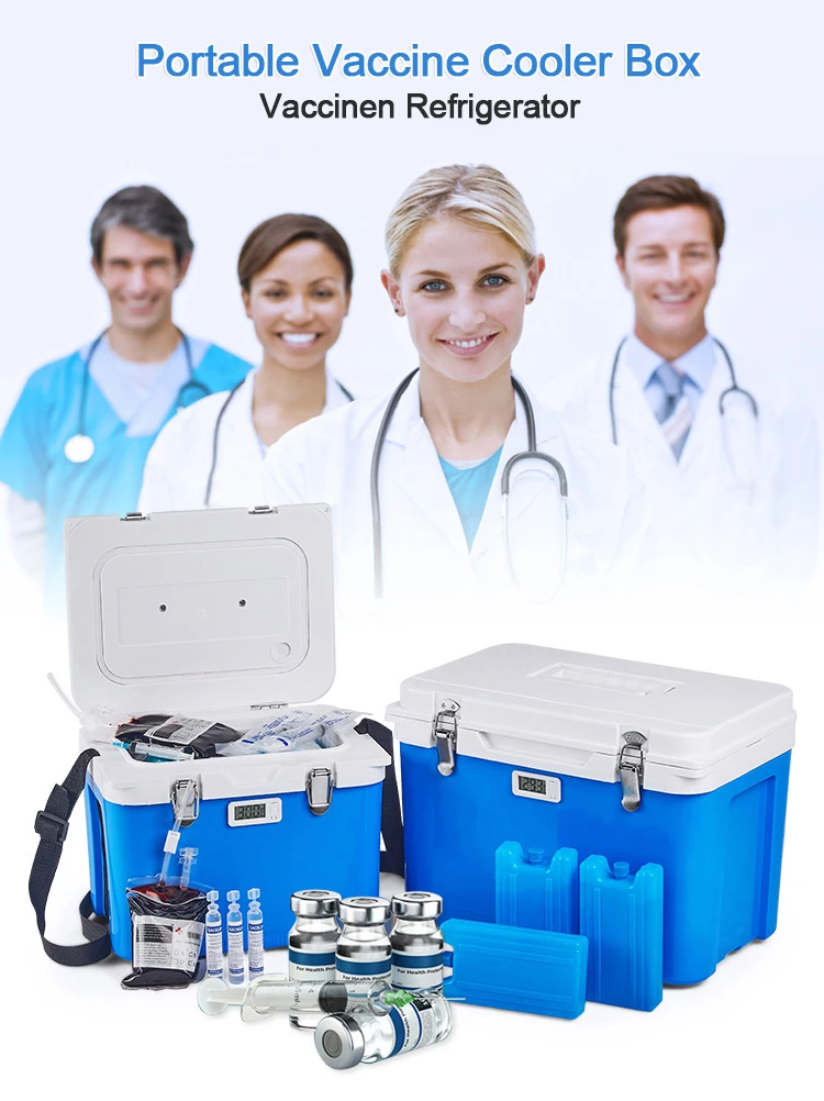 6l12l Portable Blood Vaccine 28 Cooling Storage Plastic Medical