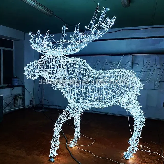 Lighted Christmas Moose Buy Christmas Moose Decorations,Led Lighting