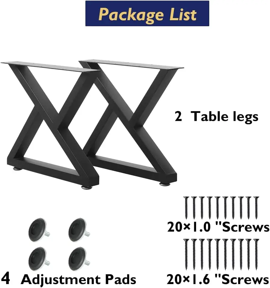 High Coffee Table Legs High Quality Metal Table Legs Black Industrial
