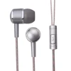 Mobile phone use and noise cancelling function wired earphone and headphone for all phone