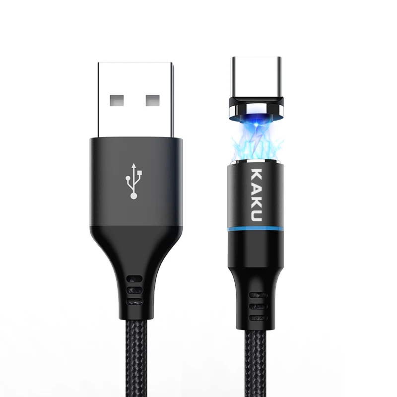 kaku new arrival product electric usb charging magnetic cable for iphone - idealCable.net