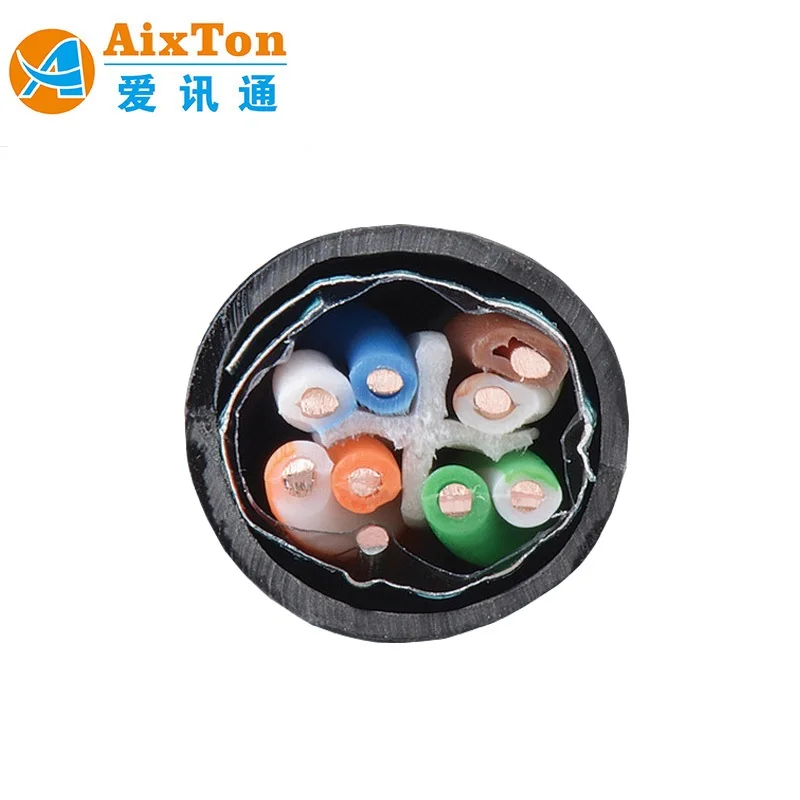 Cat6 Ftp Stp Cable Price Per Meter Copper 24awg 23awg Cat 6 Sftp