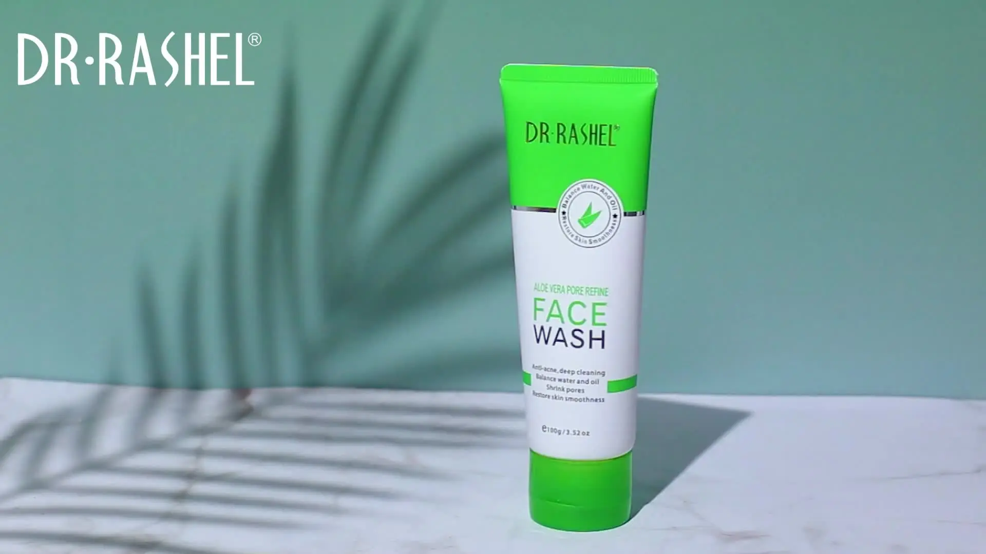 DR RASHEL Face Wash Moisturizing Oil Control Shrink Pores Anti Acne Deep  Cleansing Natural Aloe Vera Face Wash 100g