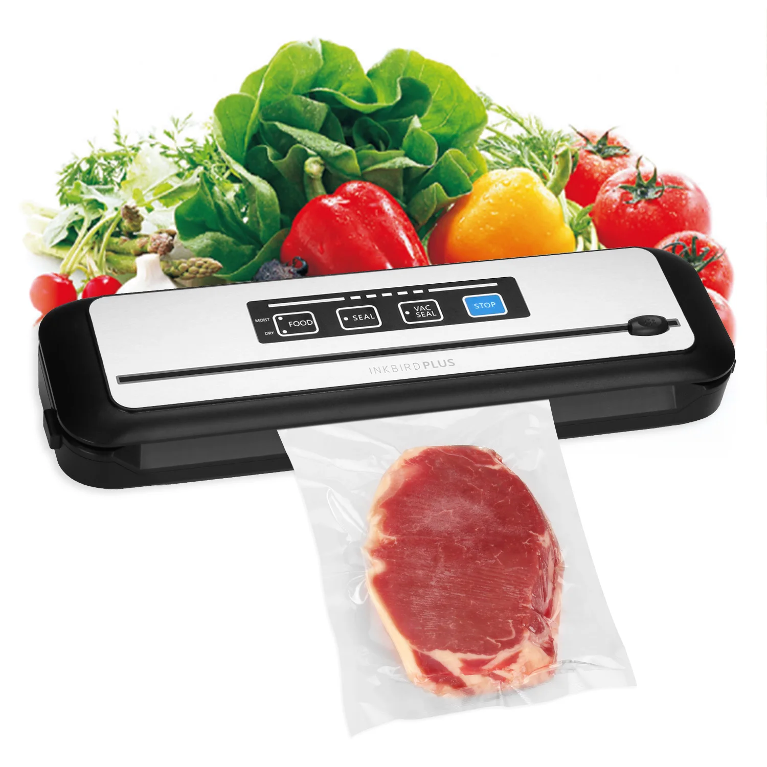 Fresh World Vacuum Sealer Inkbird Deluxe Cooker Inkvs01 Machine