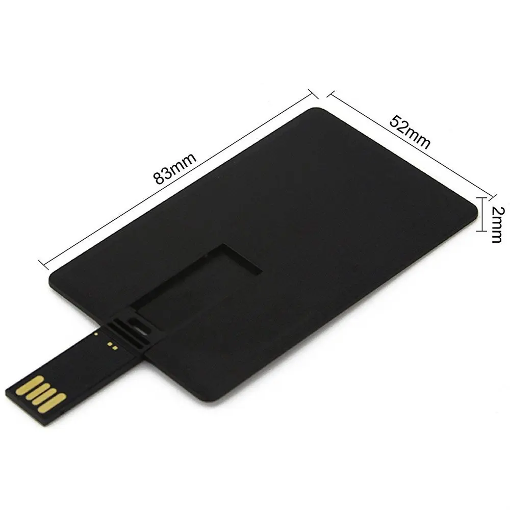 Wedding gift custom logo Credit card usb flash drive, advertising USB gifts business card 4gb 8gb 16gb 32gb pendrive - ANKUX.COM