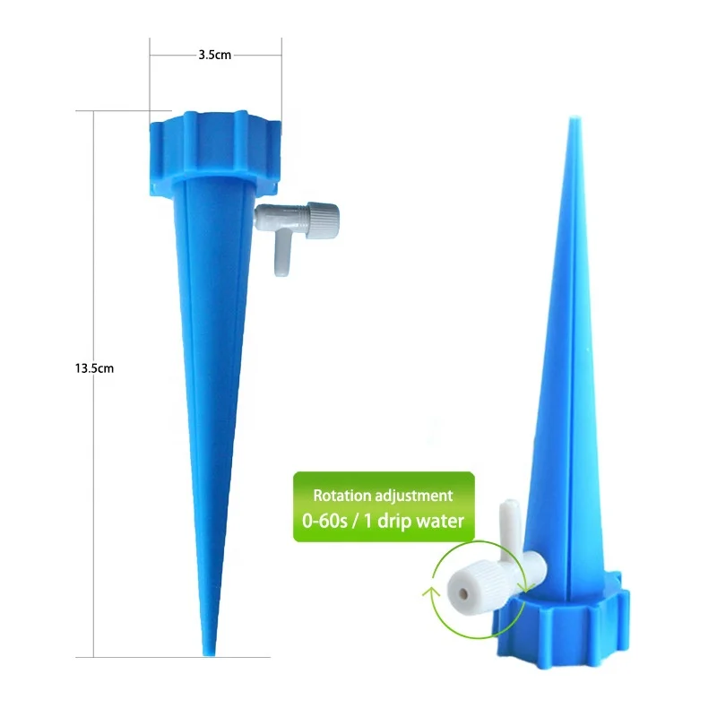 6pcs Automatic Vacation Plant Irrigation Self Watering Spikes System