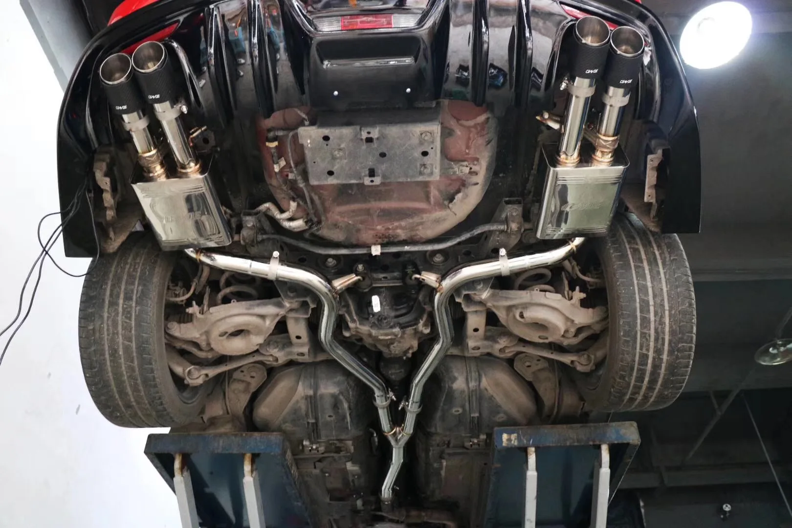 2020 New Titanium Header Catback Exhaust System Pipe For Ford Mustang