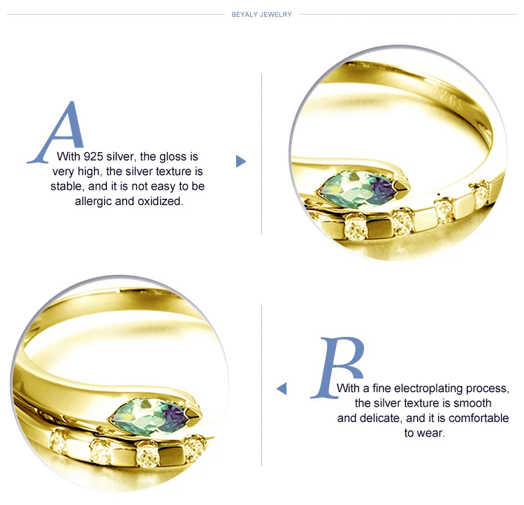 product-BEYALY-New Hot Sale Blue Stone Cz 5 Gram Gold Ring Snake Design-img
