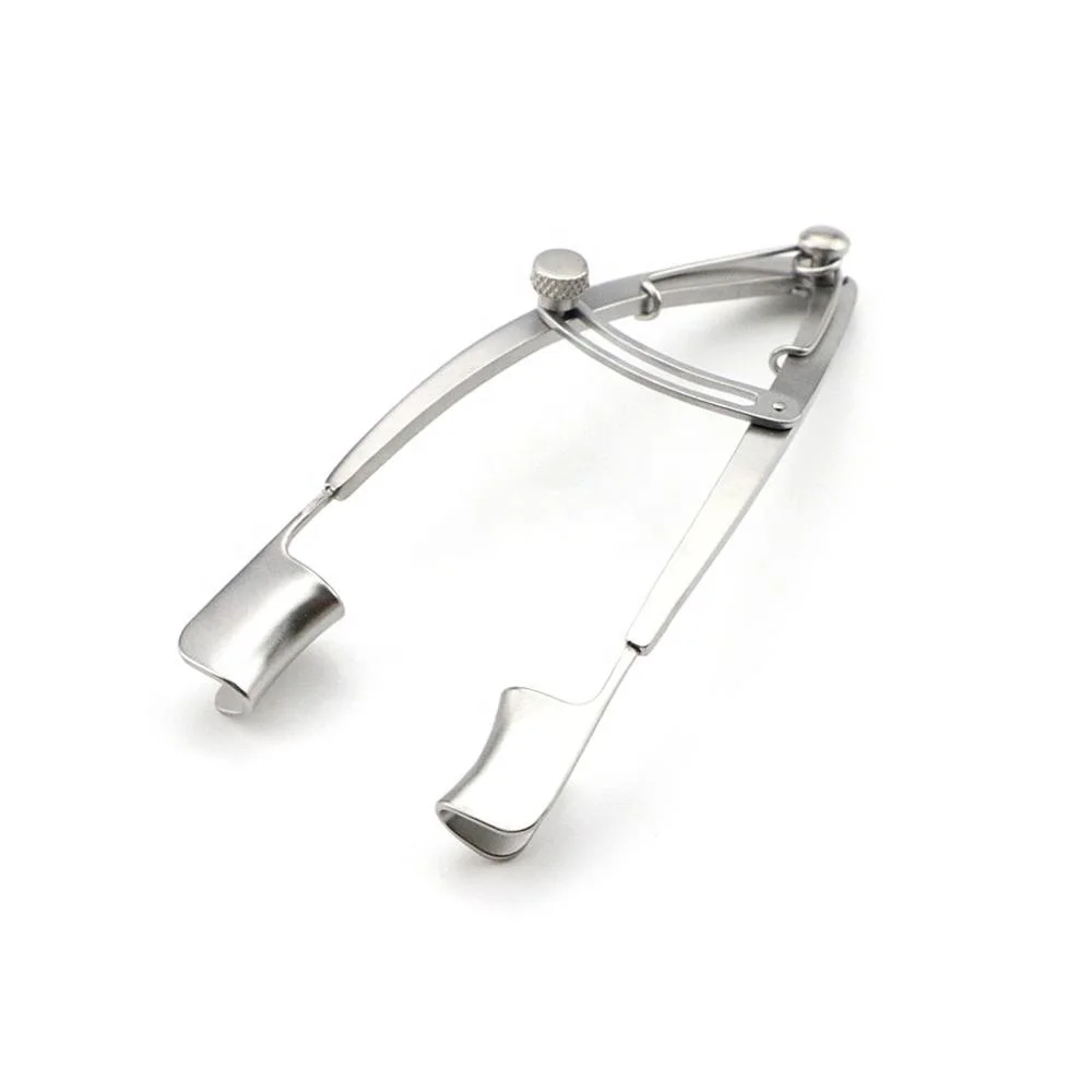 Stainless Steel Lancaster Ophthalmic Eye Speculum With Solid Blades For