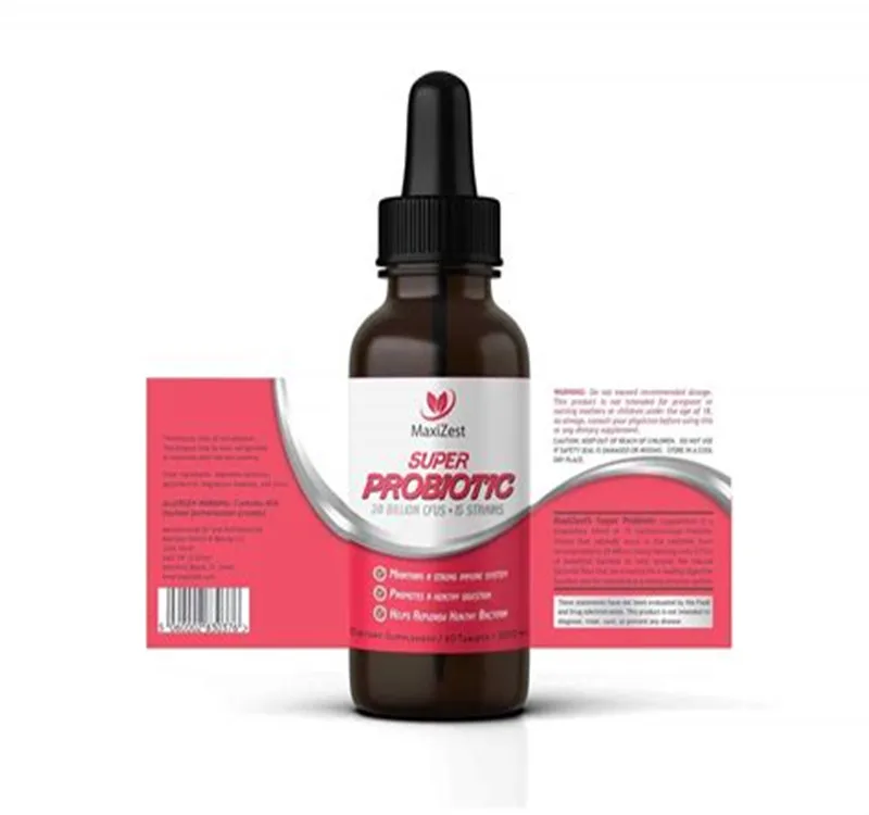 
Custom waterproof bottle printing sticker Gold Foil Stickers Label 