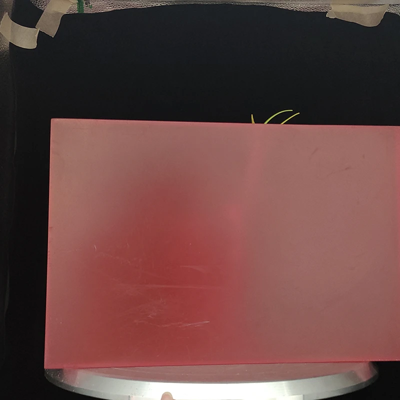 UVST red color decorative board acrylic light panel acrylic panel sheet
