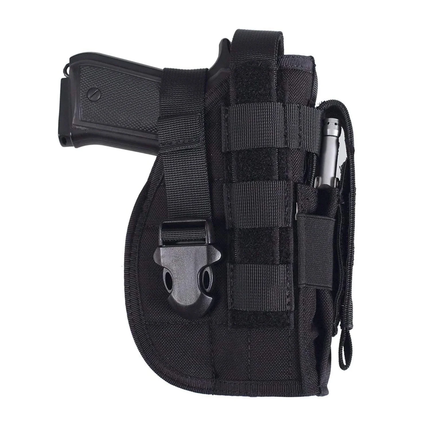 通用战术枪套右手molle手枪皮套