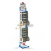 Custom 5 Tier metal Shelf snack retail Store Advertising metal Floor sandwich Display Stand/shortbread rack for supermarket