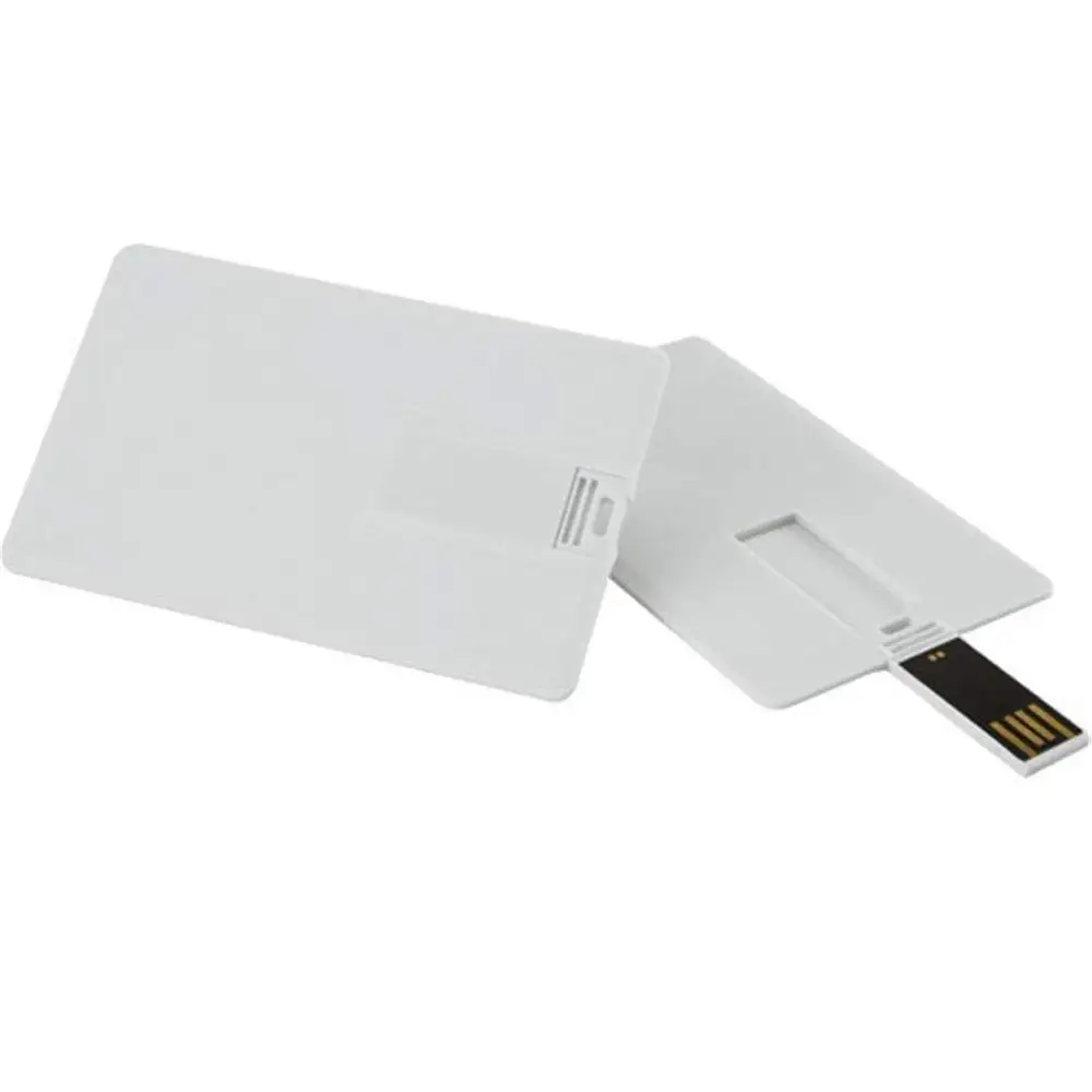 Custom Logo DIY Creative USB 2.0 Flash Credit Card 16GB 32GB USB Flash Drive Pen Drive 4GB 8GB USB Flash Drive Card - ANKUX.COM