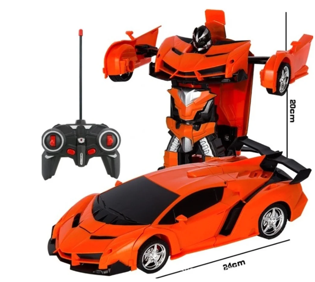 Rc Transformer 2 In 1 Rc Car Driving Sports Cars Drive Transformation ...