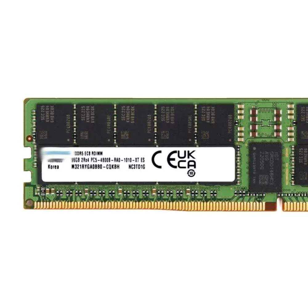 Side-by-side comparison of DDR5 SODIMM modules: 32GB, 48GB, and 64GB