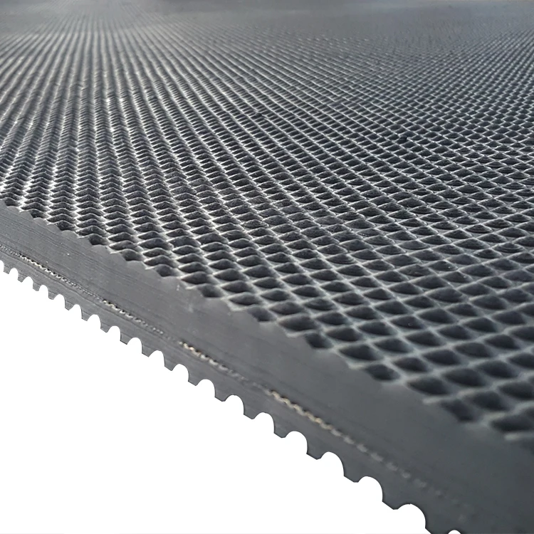 17mm thickness durable rolled rubber dairy cow mats