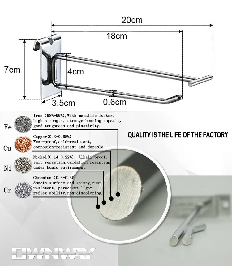 Metal Chrome Gridwall Display Price Tag Hook Buy Price Tag Hook,Metal
