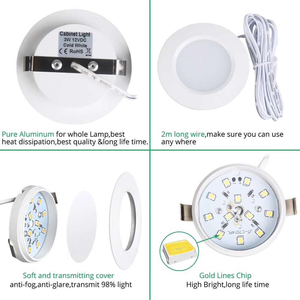 mirror light touch switch
