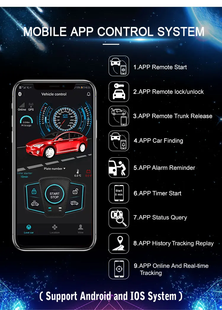 remote start by phone