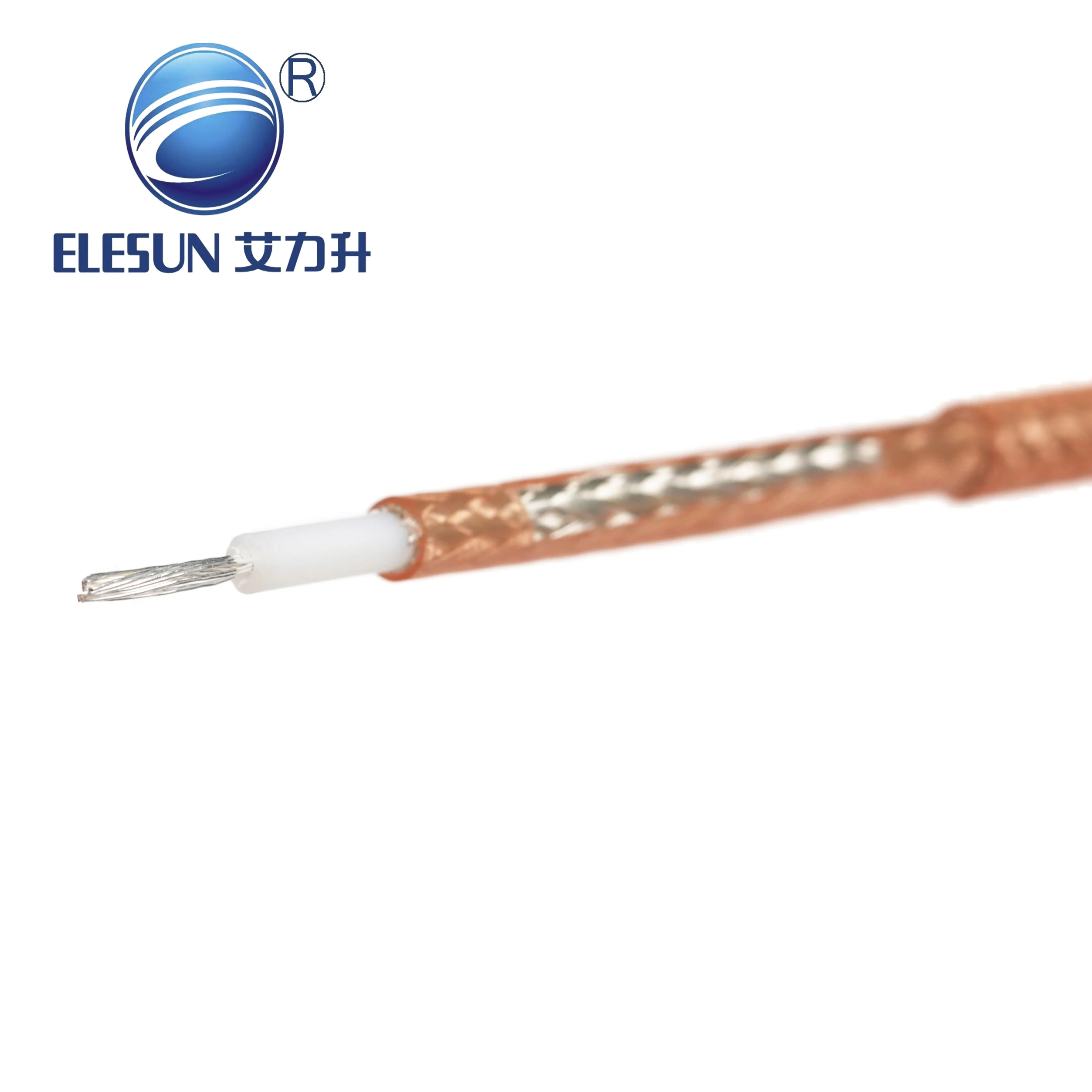 Rg400 Double Shield FEP Low Loss Coaxial Cable manufacture