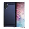 2019 New For Samsung Galaxy Note 10 Pro Case Phone Cover Brushed Line Carbon Fiber TPU Case For Samsung Galaxy Note 10 Pro
