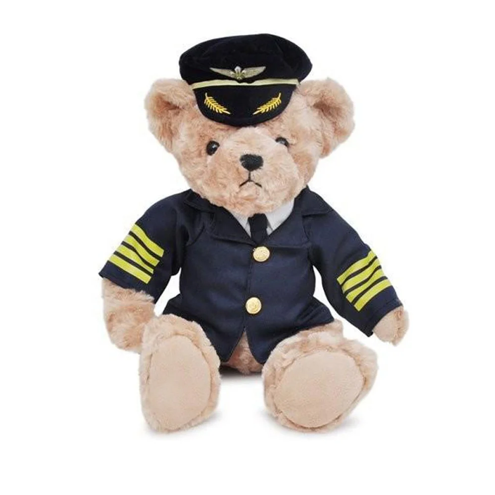 stuffed pilot bear