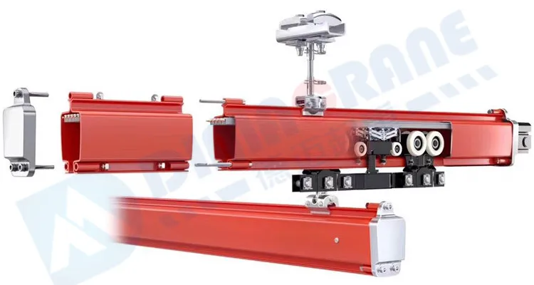 KBK II-R rail track with integrated conductor lines inside busbar system for sale