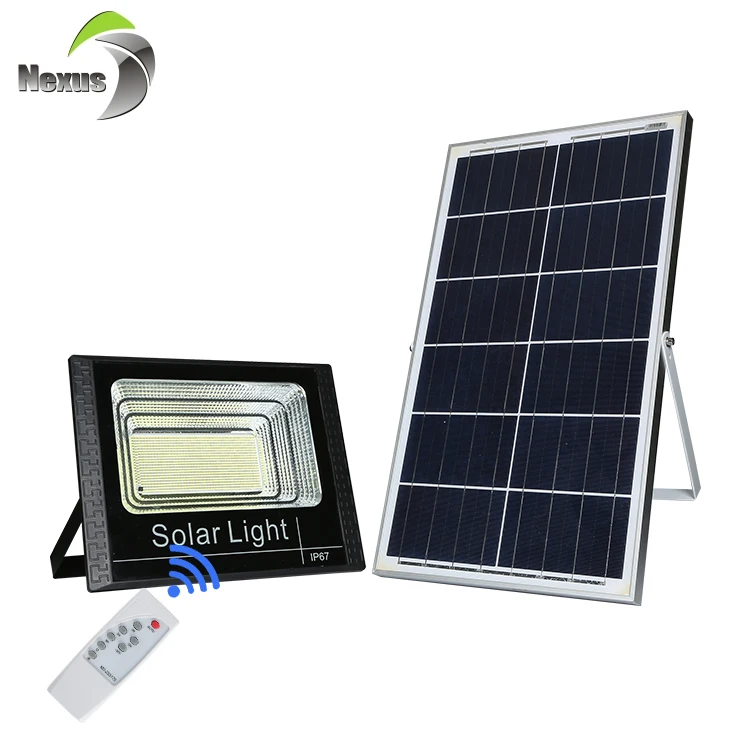 China supplier warehouse smd control outdoor waterproof ABS 20 40 60 100 150 200 300 w solar led flood light