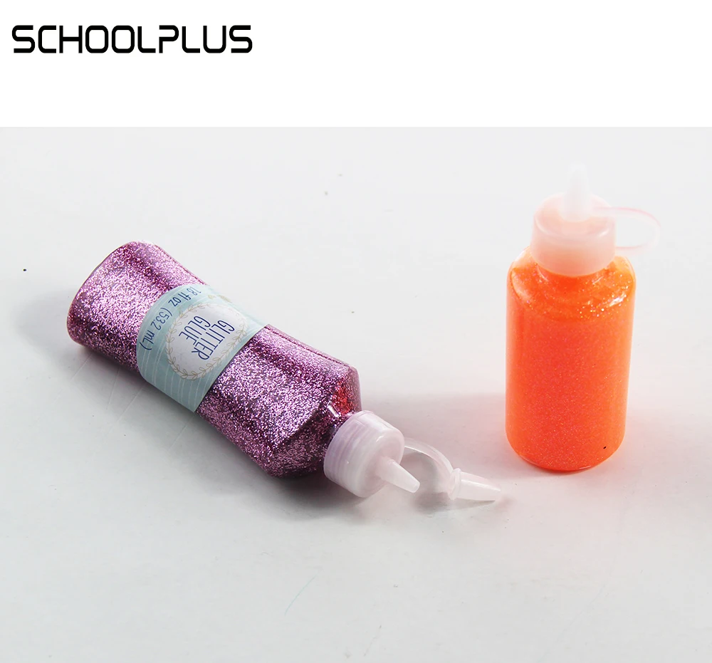 Assorted Colors Washable Liquid Glitter Glue For Kids Diy Slime And