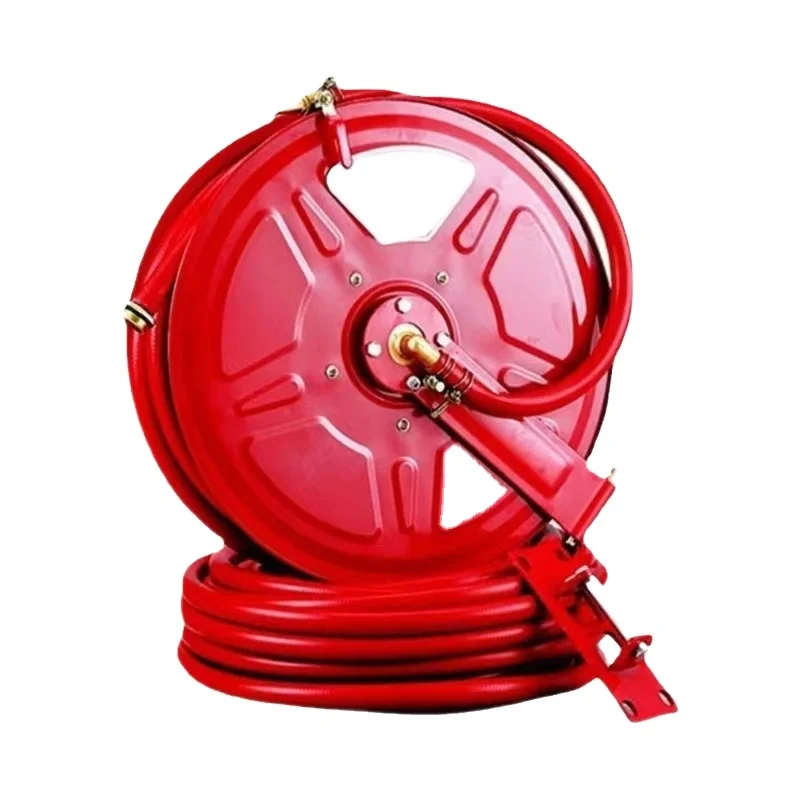 10 Meters Fire Retractable Hose Reel Water Garden Hose Reels