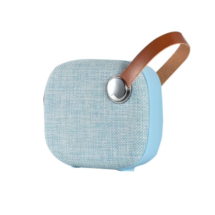 Free Shipping Outdoor Easy Carrying Square Wireless Mini Fabric Blue Tooth Home Spekers Bluetooth Marshall Party Speaker - ANKUX.COM
