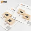 2019hot sale morden style wood hooks new design hooks for home