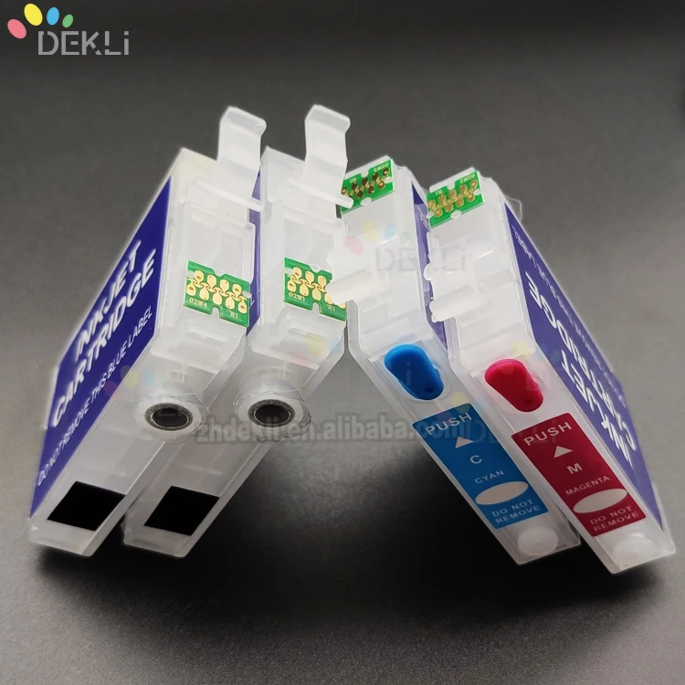 603 603xl Refillable Ink Cartridge For Epson Xp 4105 Xp 3100 Refill Cartridge With Auto Reset 6115