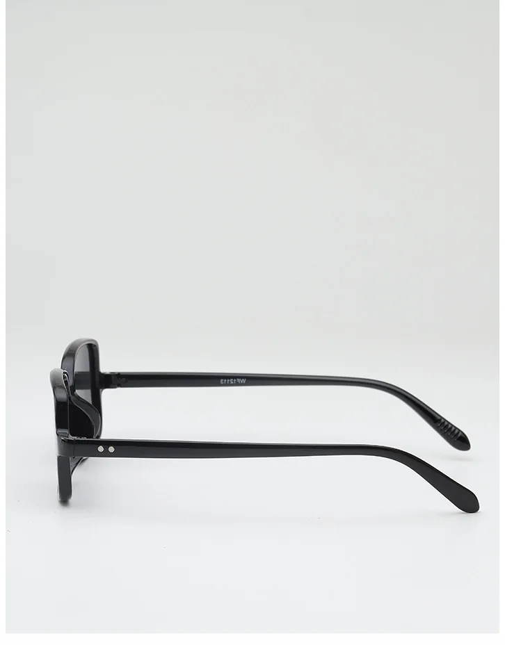 2026 New Cross-Border Vintage Square Sunglasses European And American Fashion Simple Rivet Unisex Flat Lens UV400 Full_voghion.com
