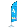 Popular Advertising Custom Beach Knife Type Flag Feather Flagpole