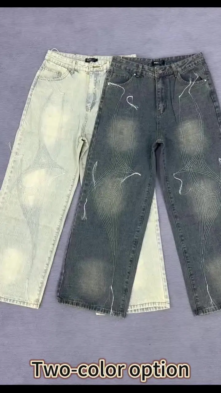 Shop Customizable Denim Jeans - High Quality & Vintage Wash