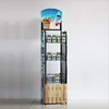 custom cloth socks cardboard advertising display stand