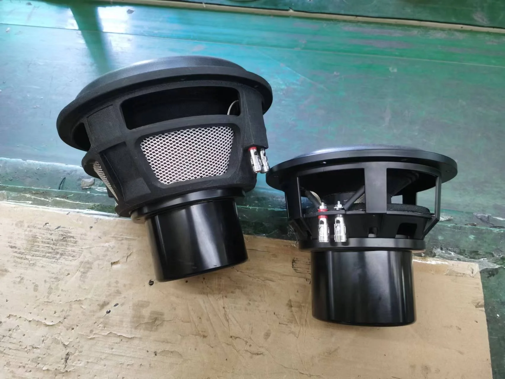 product wholesale 8 inch car audio subwoofer with 1200w rms dual coil neodymium and carbon cone car audio enhancement-3
