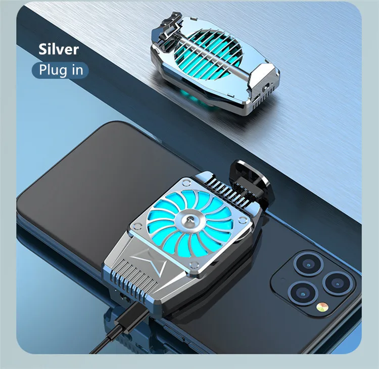 H15 Cooling Pad For Mobile Phone Gaming 2 Cooling Fan For Games Buy