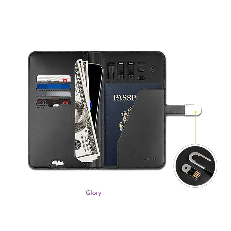 Popular products 2020 Wireless Cloth Power bank 8000mah with Dual USB outputs - ANKUX.COM
