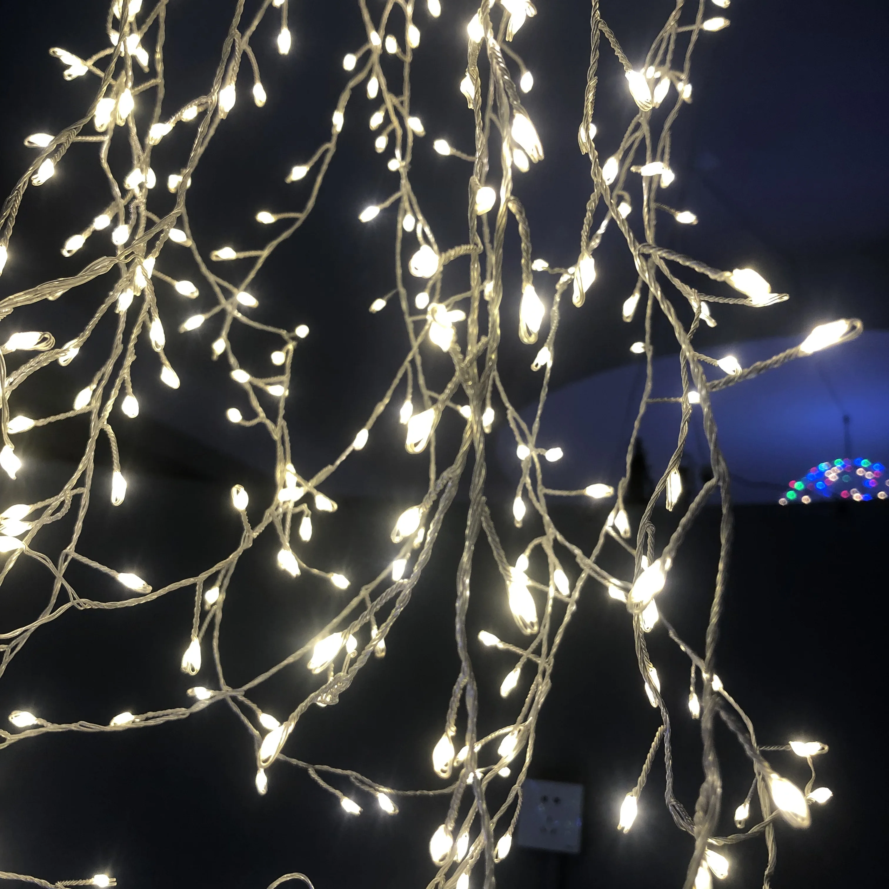 Promotional new ceiling led fairy string lights outdoor decorative tree light