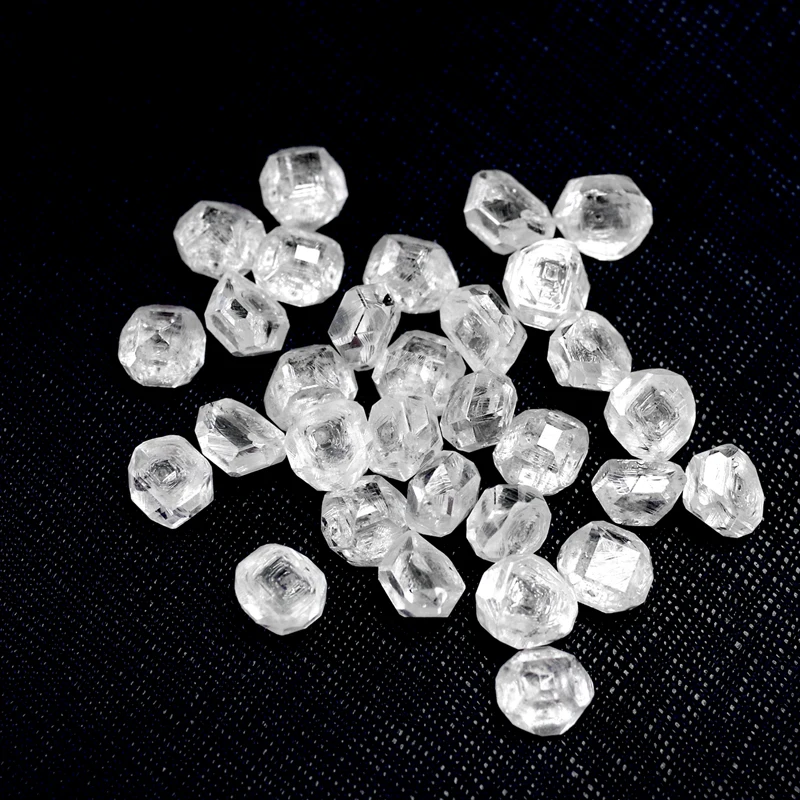 Unpolished Melee White Hpht Lab Grwon Diamonds Loose Rough Hpht ...