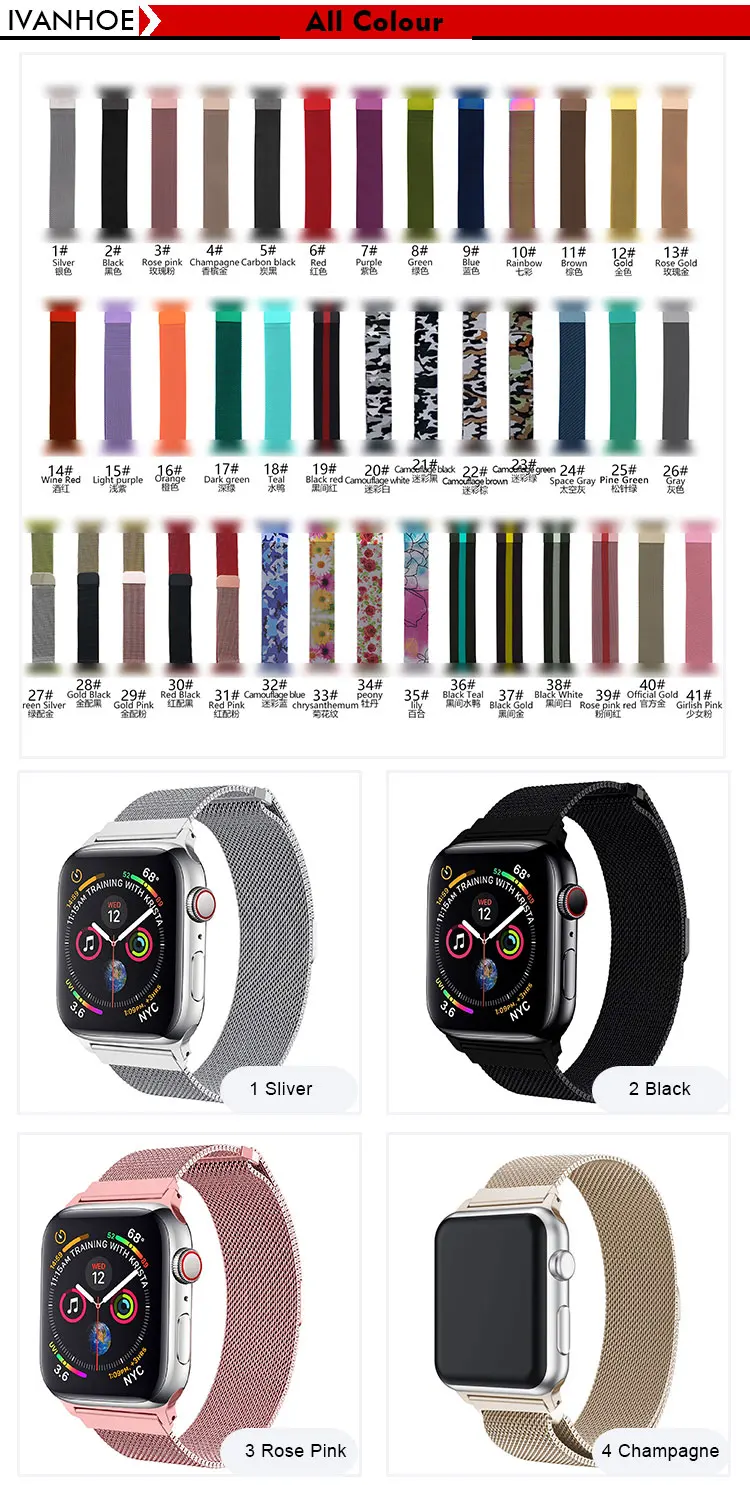 brazalete de apple watch