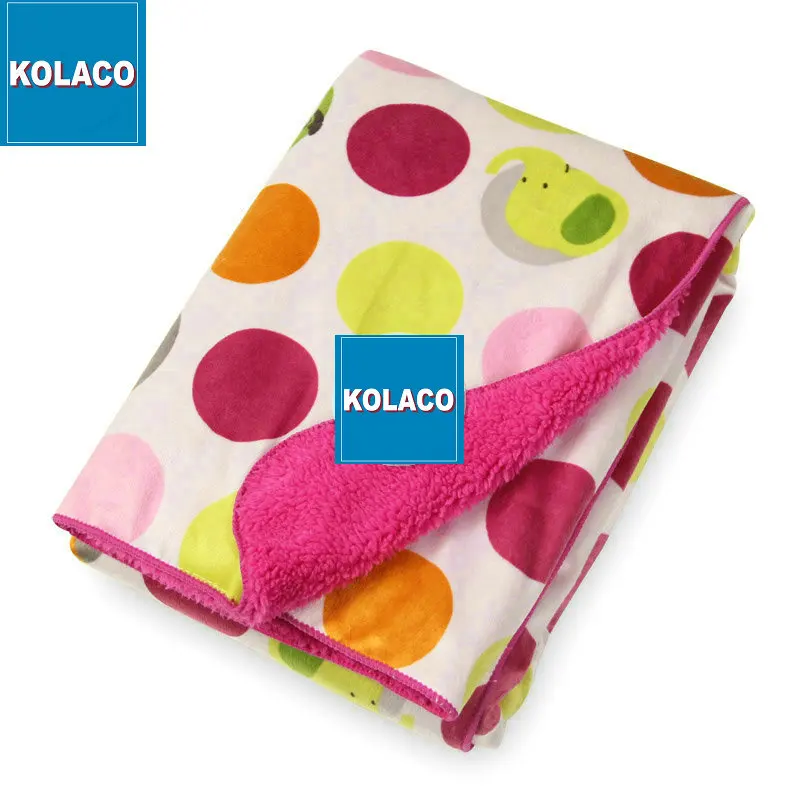 Manufacturer wholesale new children blanket cloud sable wool blanket kindergarten gift baby safety blanket